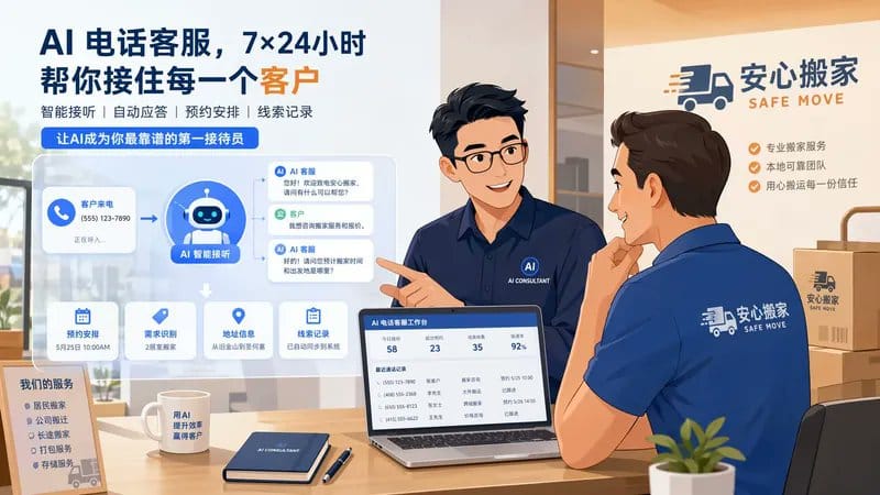为中小企业搭建 AI 客服与自动化流程的商业模式