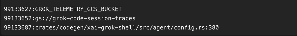 Grok CLI 上传代码库压缩包到谷歌云仓库截图