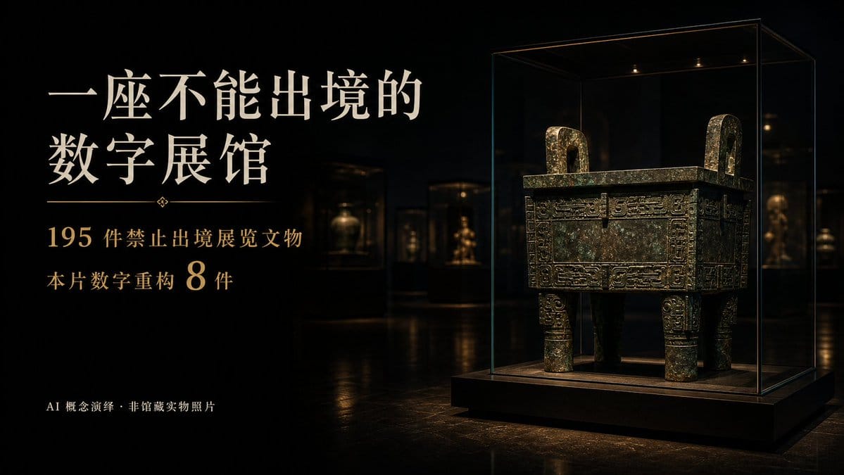 数字人换装短片中的服装单品竖版展示画面