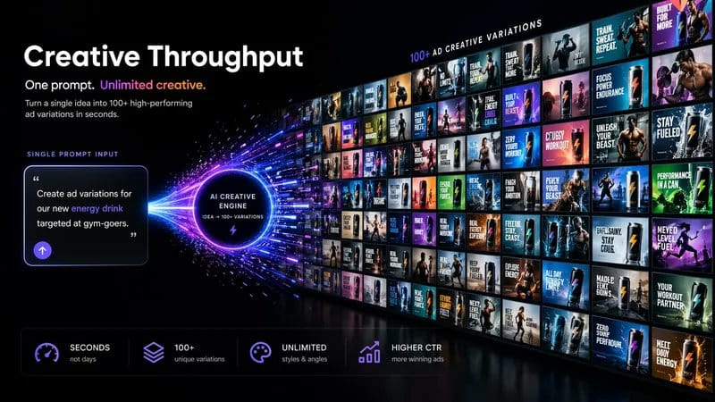 UGC 广告创意工厂用 AI 量产广告素材
