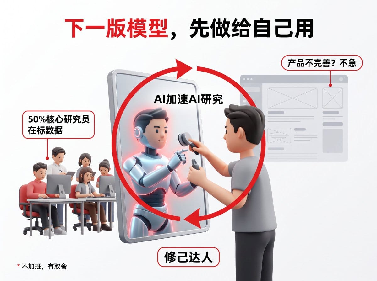 下一代模型先做给自己用的回答片段
