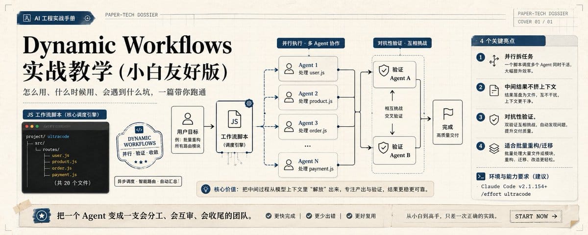 Dynamic Workflows 实战教学（小白友好版）