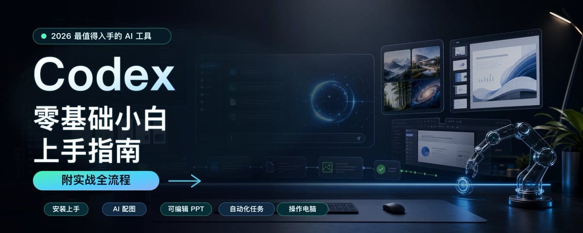 Codex 零基础小白上手指南（附实战全流程）