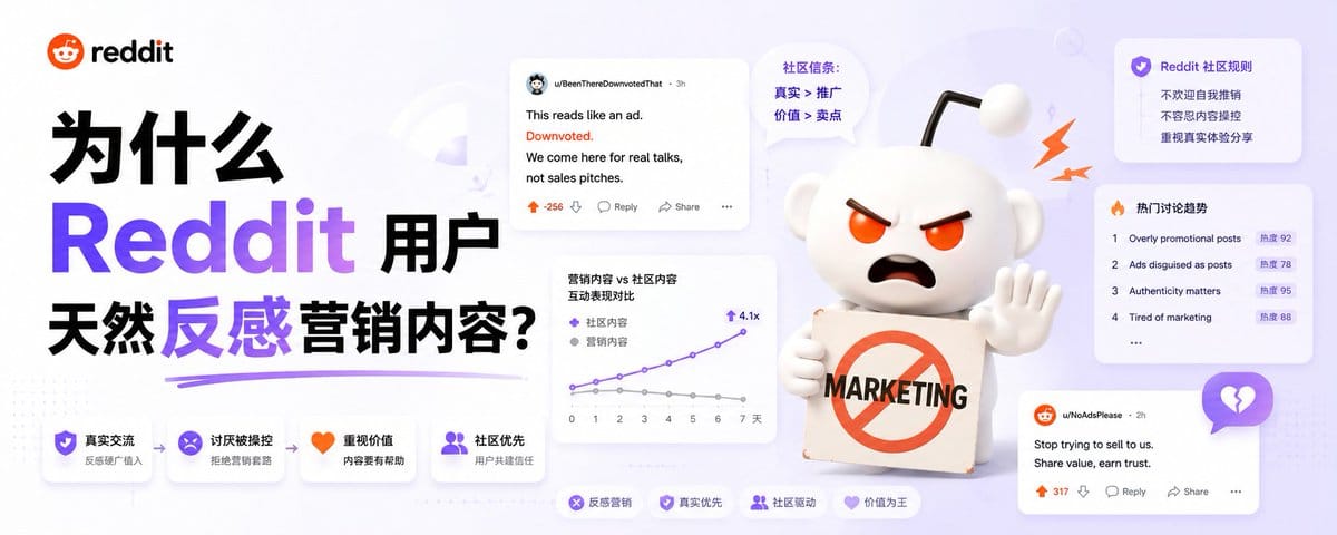 为什么 Reddit 用户天然反感营销内容？