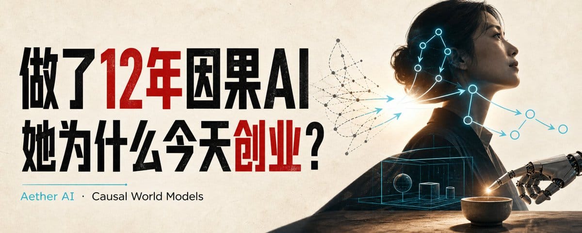 做了 12 年因果 AI，她为什么今天创业？