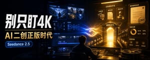 都在喊 Seedance 2.5 出 4K 了,但真正的大事是“周星驰”