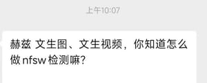 图片视频类产品的NSFW检测