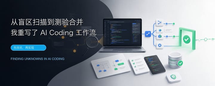 从盲区扫描到测验合并，我重写了 AI Coding 工作流