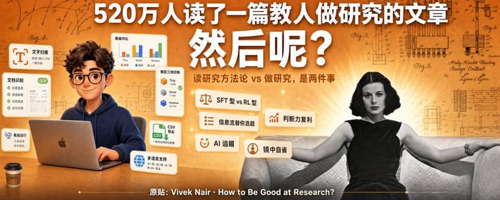 520万人读了一篇教你如何做研究的文章，我们普通人到底该如何学习它呢？