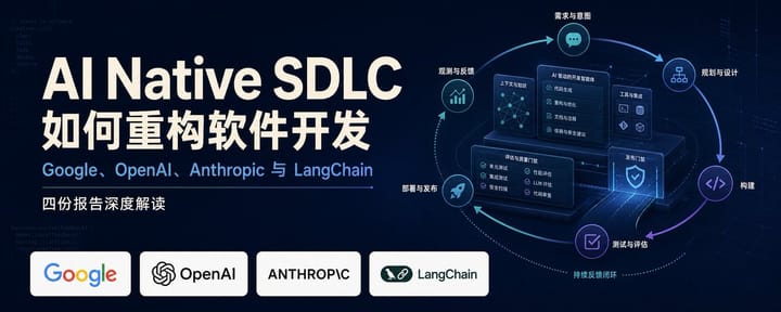 AI Native SDLC 如何重构软件开发：Google、OpenAI、Anthropic 与 LangChain 四份报告深度解读