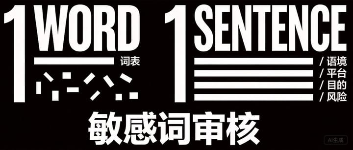 dbskill 开源敏感词过滤审核 skill，这是我的设计方案