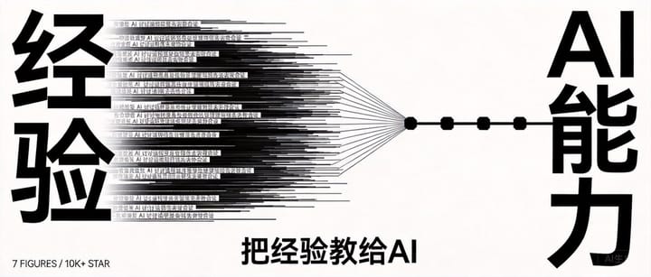 怎样把你的经验教给 AI？这套方法已经间接带来七位数收入